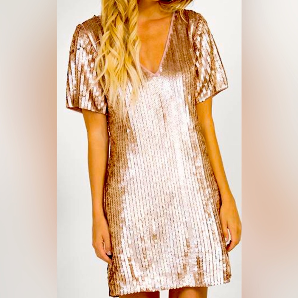 ASTARS sequin cocktail dress